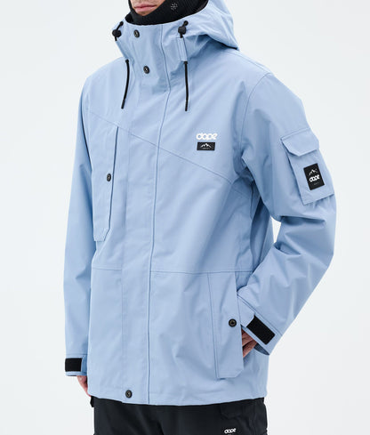 Snowboard Jacket Men Light Blue