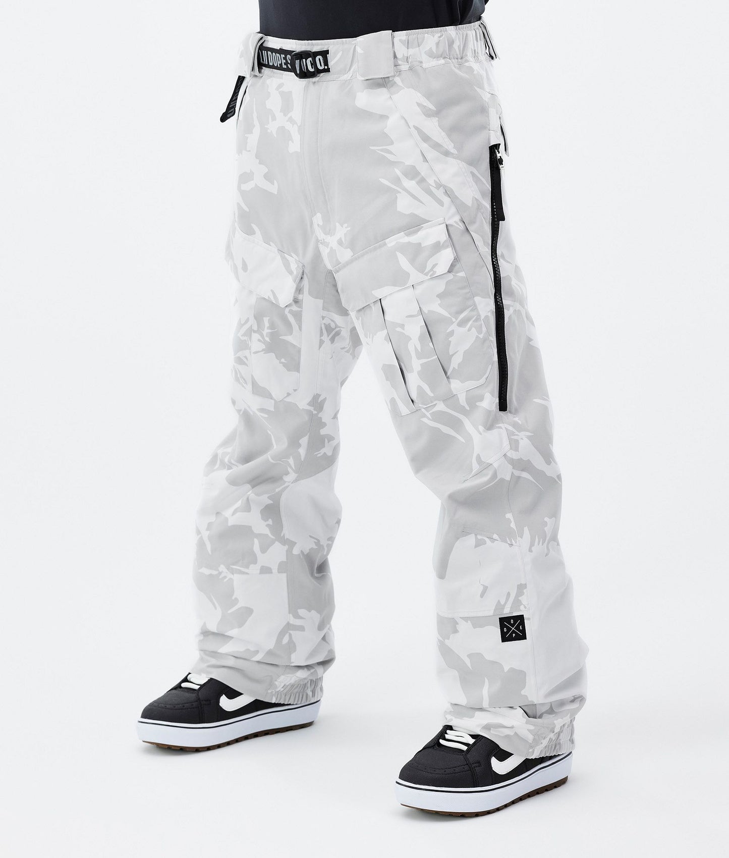 Snowboard Pants Men Grey Camo
