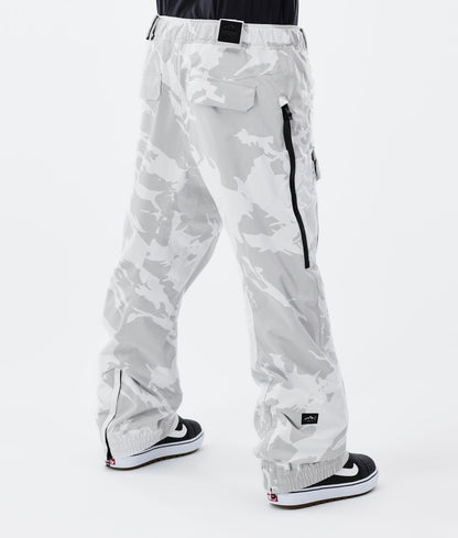 Snowboard Pants Men Grey Camo