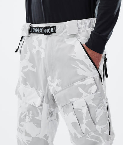 Snowboard Pants Men Grey Camo