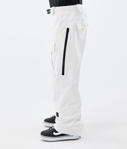 Snowboard Pants Men Old White