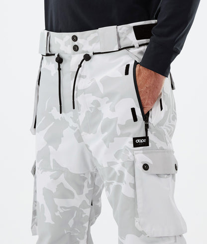 Snowboard Pants Men Grey Camo