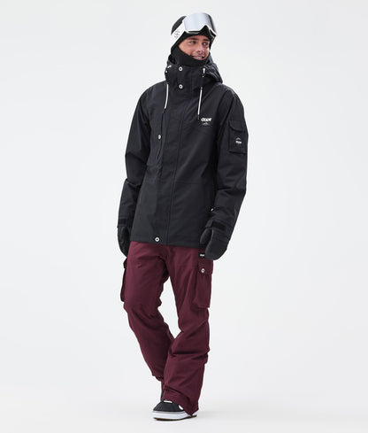 Snowboard Pants Men Burgundy