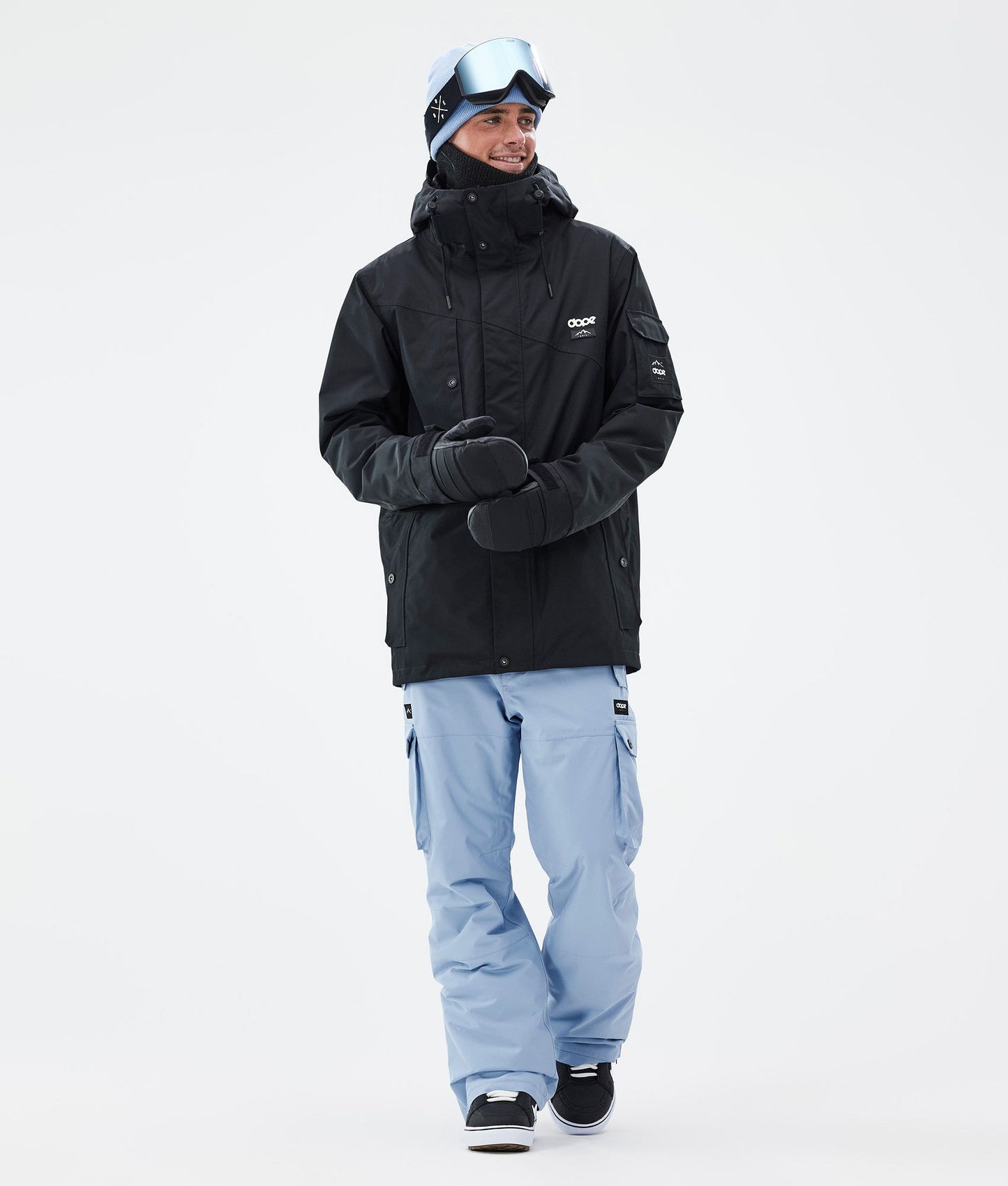 Snowboard Pants Men Light Blue