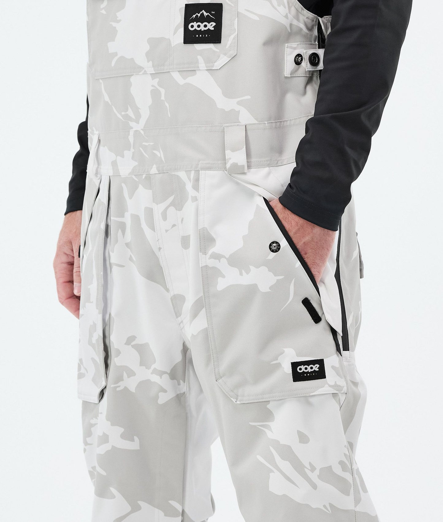 Snowboard Pants Men Grey Camo