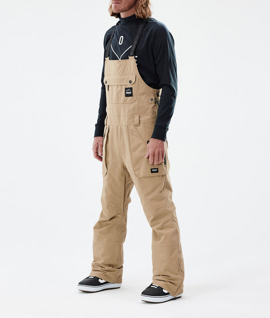 Snowboard Pants Men Khaki