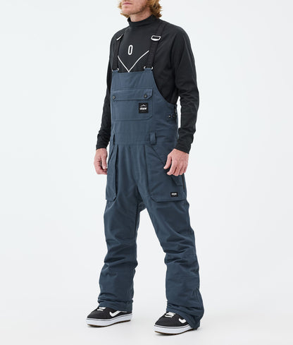 Snowboard Pants Men Metal Blue