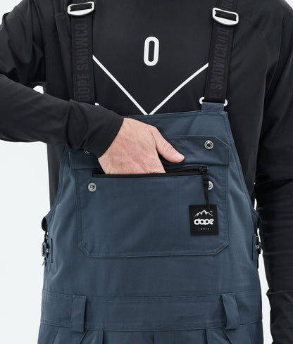 Snowboard Pants Men Metal Blue