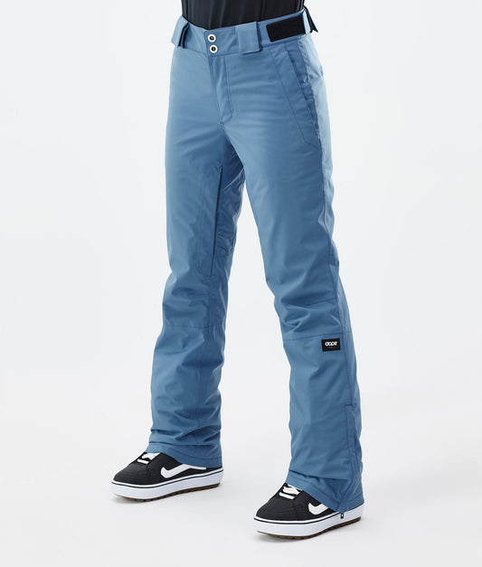 Snowboard Pants Women Blue Steel
