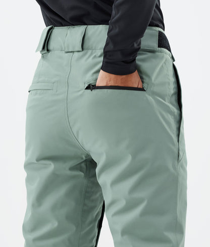Snowboard Pants Women Faded Green