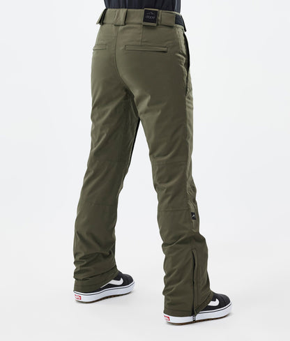 Snowboard Pants Women Olive Green