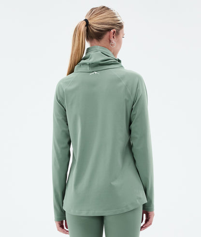 Base Layer Top Women 2X-Up Faded Green