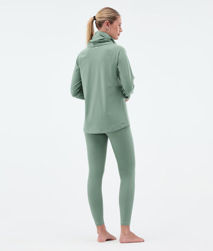 Base Layer Pant Women 2X-Up Faded Green