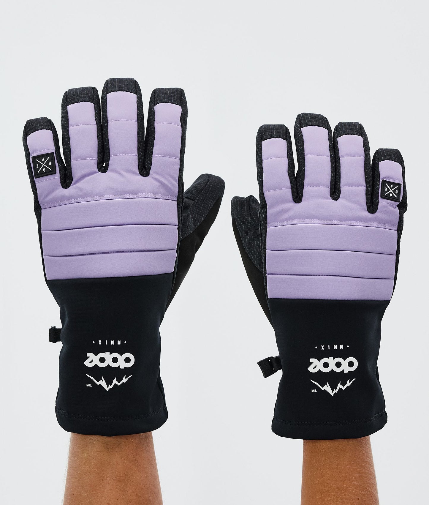 Ski Gloves Soft Pink