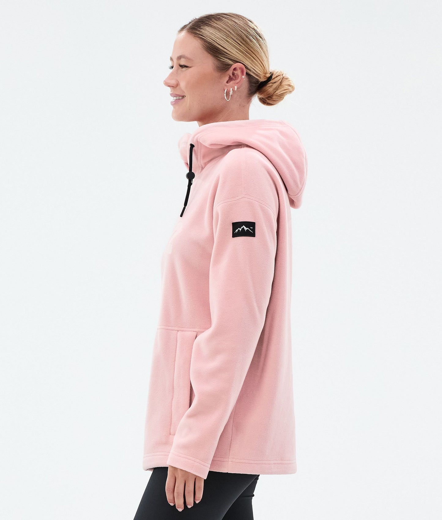 Fleece Hoodie Women Soft Pink