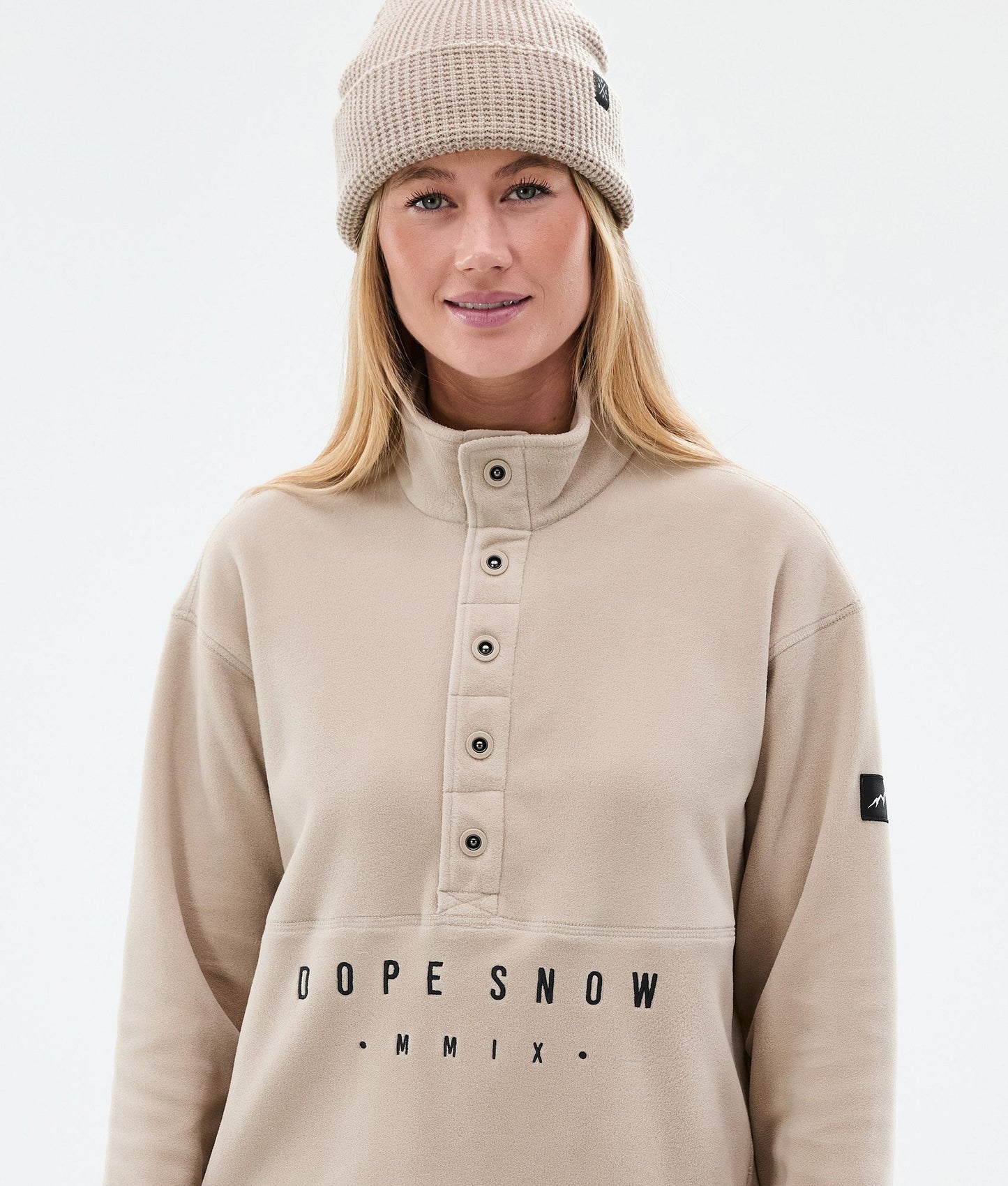 Fleece Sweater Women Sand