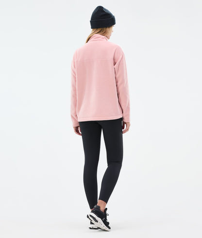 Fleece Sweater Women Soft Pink