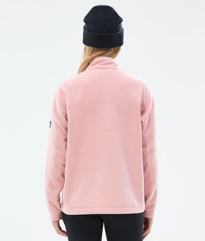 Fleece Sweater Women Soft Pink