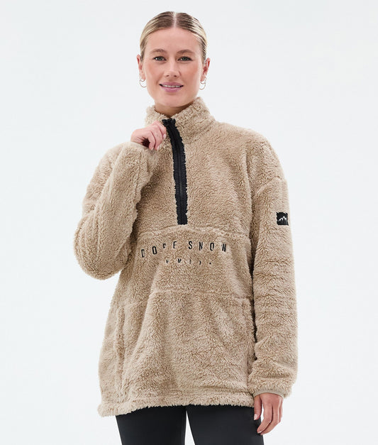 Fleece Sweater Women Sand