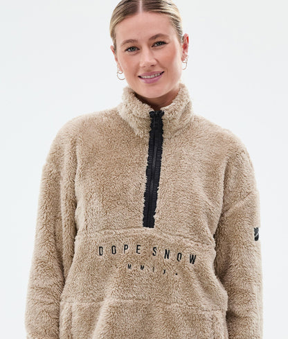 Fleece Sweater Women Sand