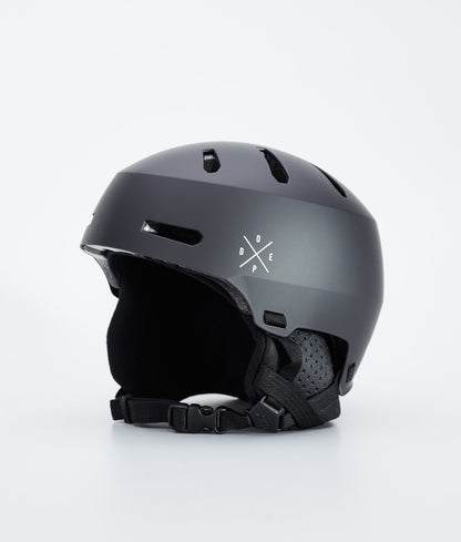 Ski Helmet Classic Matte Black w/ Black