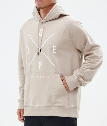 Hoodie Men 2X-Up Sand