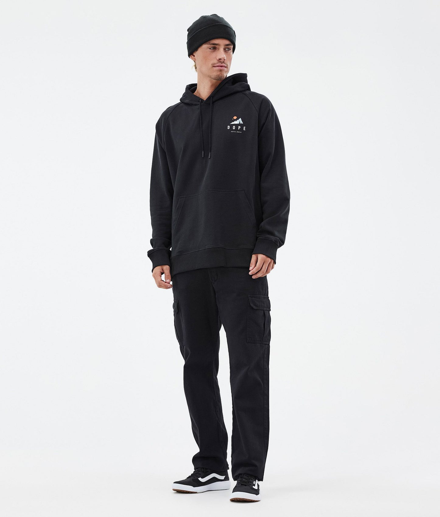 Hoodie Men Ice Black