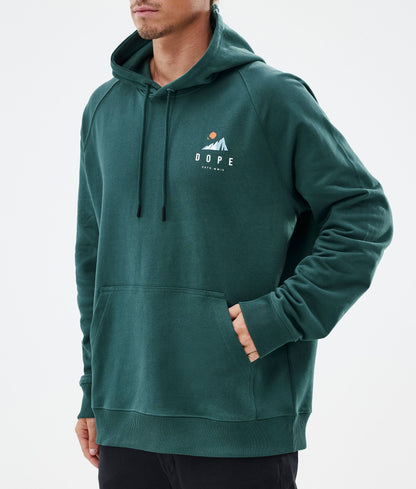 Hoodie Men Ice Bottle Green
