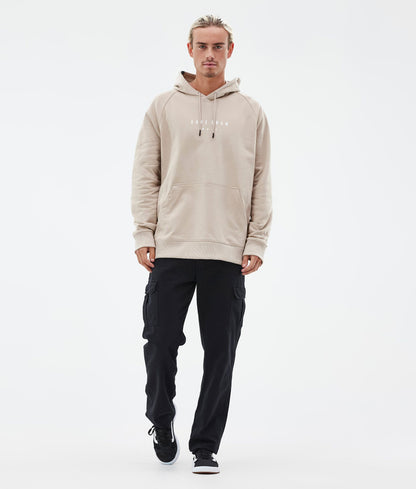 Hoodie Men Silhouette Sand