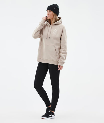 Hoodie Women 2X-Up Sand