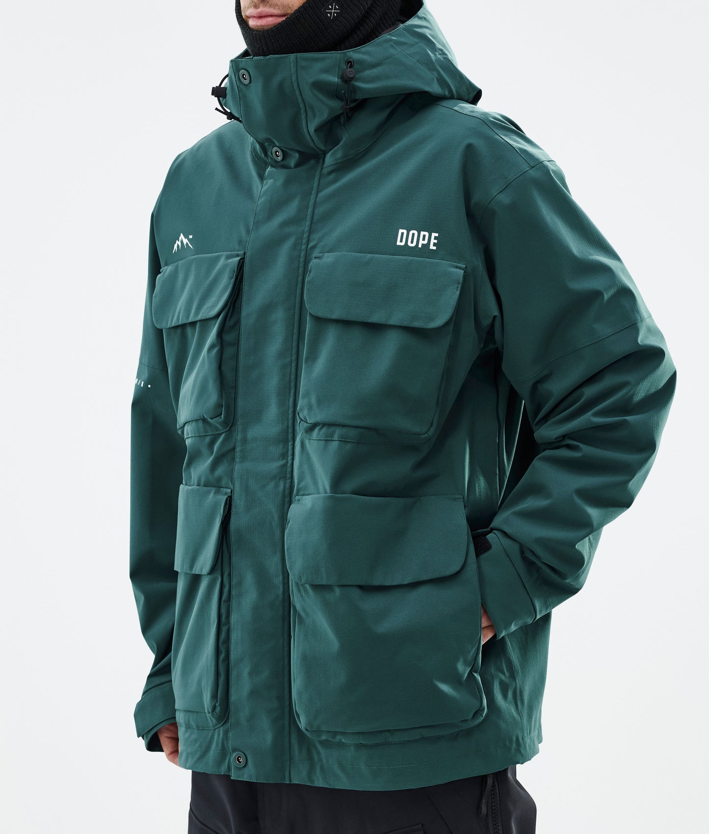 Snowboard Jacket Men Bottle Green