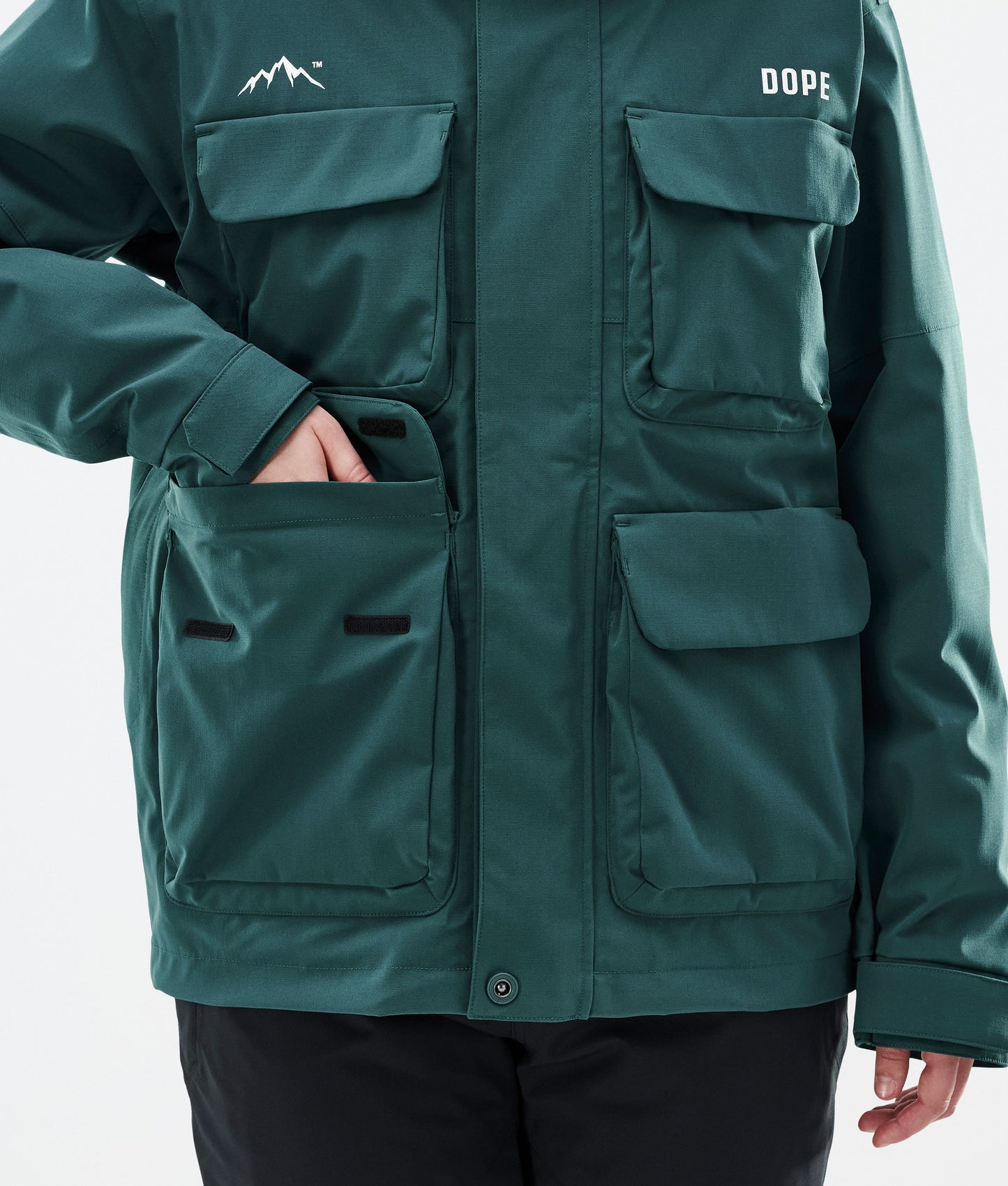 Snowboard Jacket Women Bottle Green