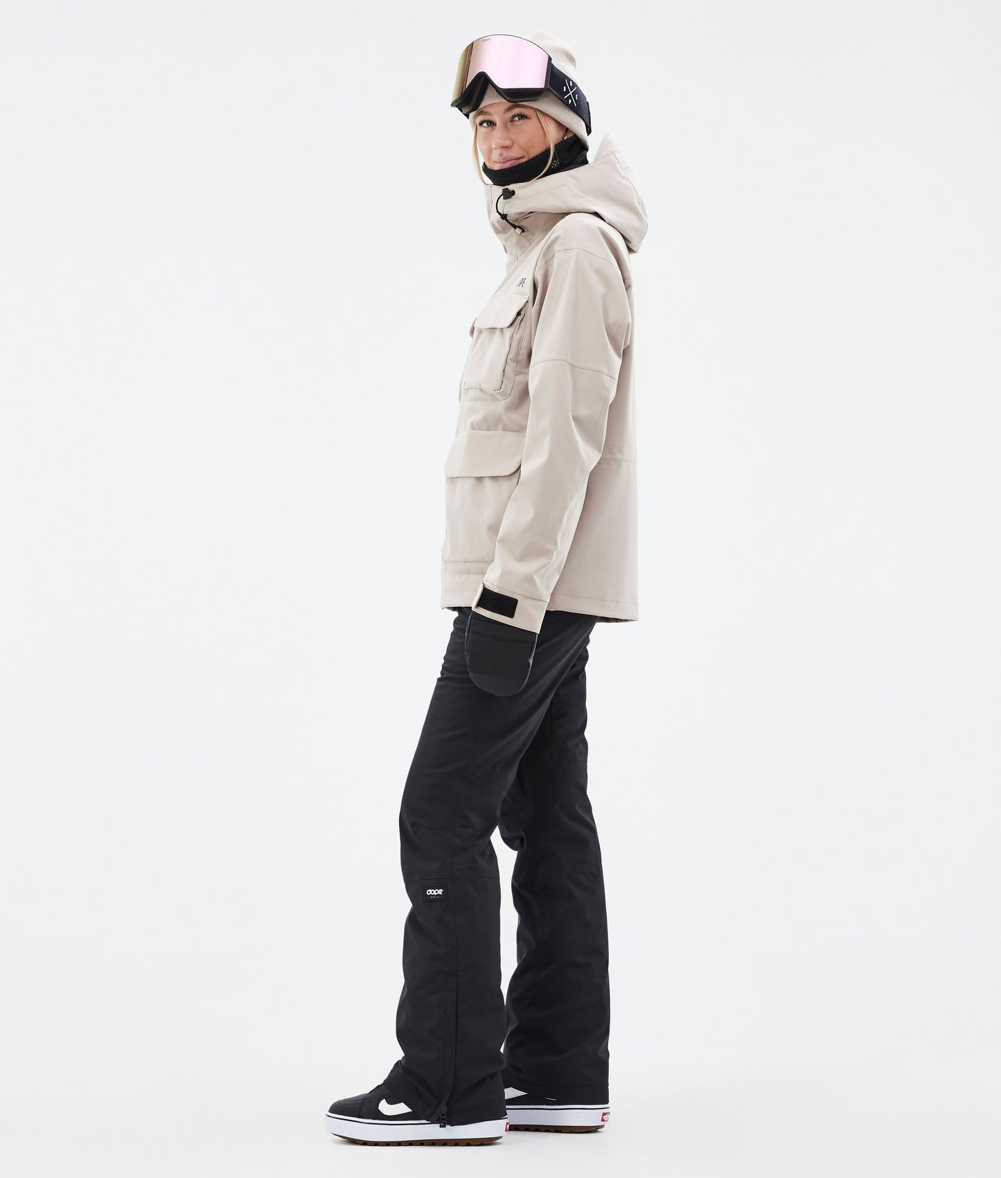 Snowboard Jacket Women Sand