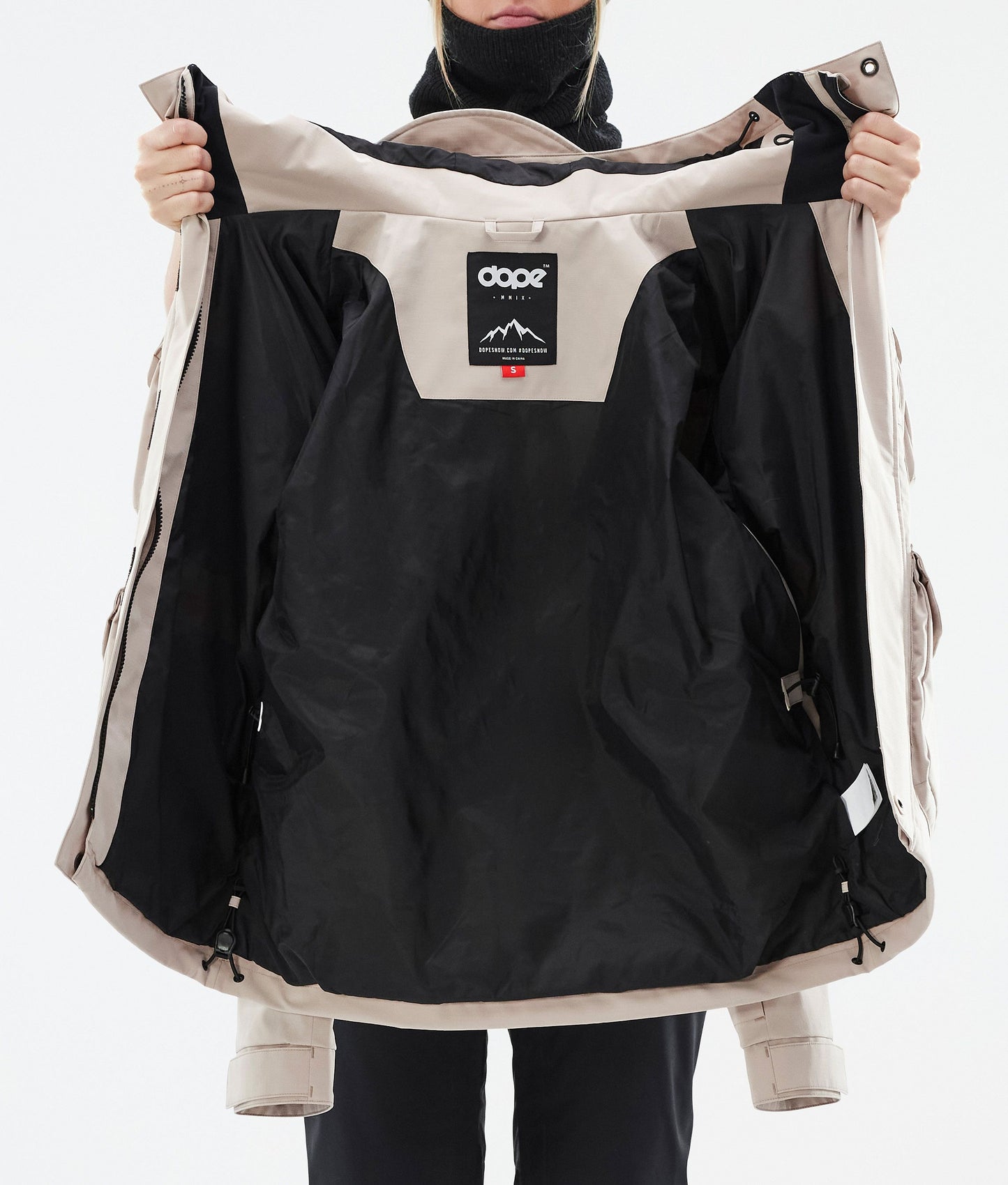 Snowboard Jacket Women Sand