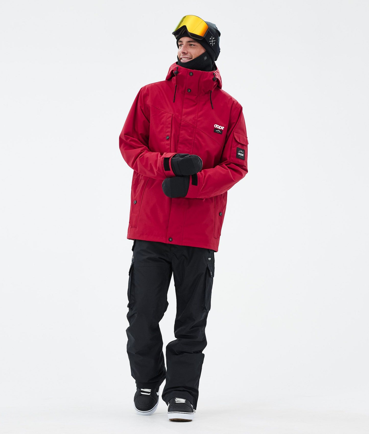 Snowboard Jacket Men Deep Red