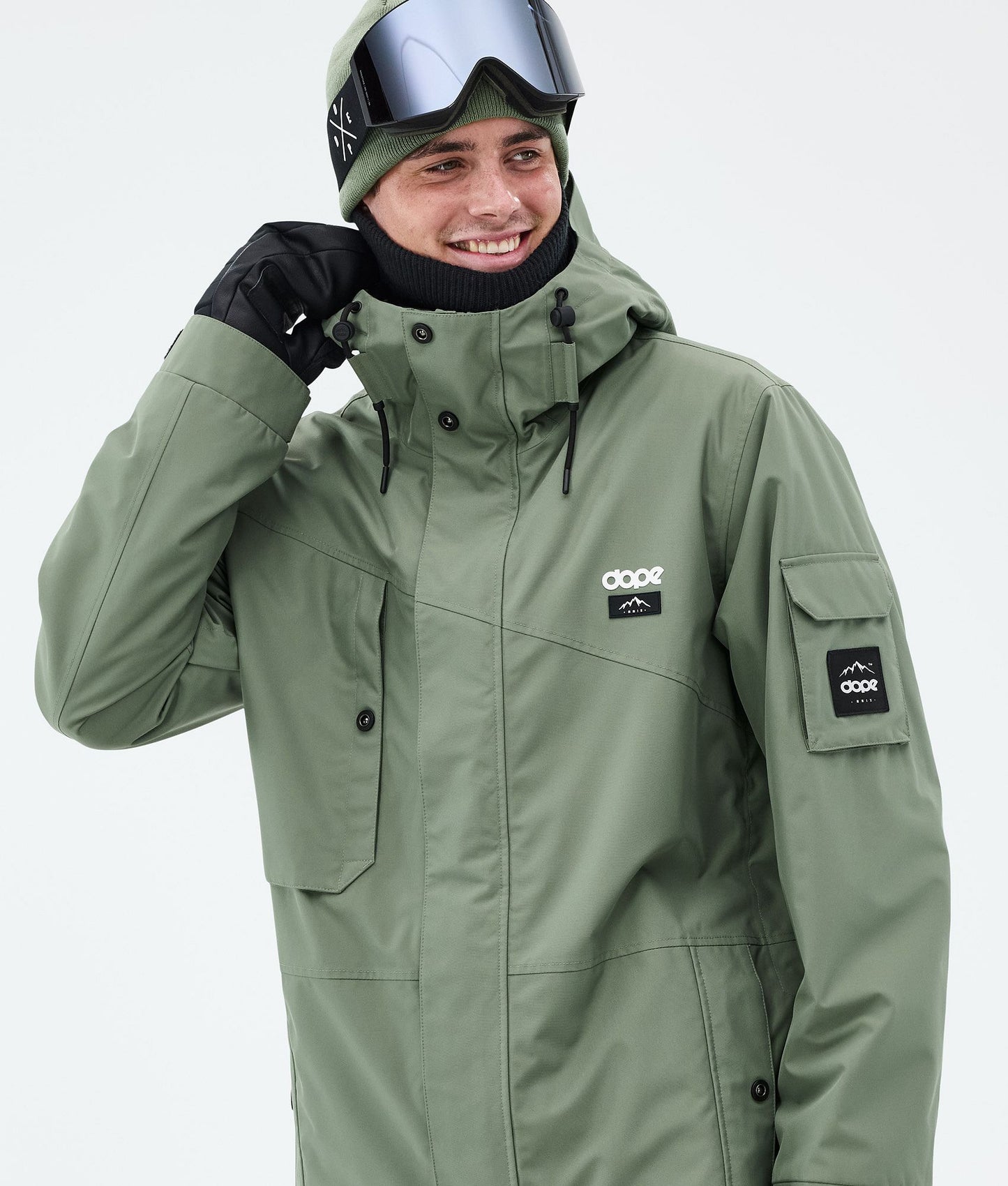 Snowboard Jacket Men Moss Green