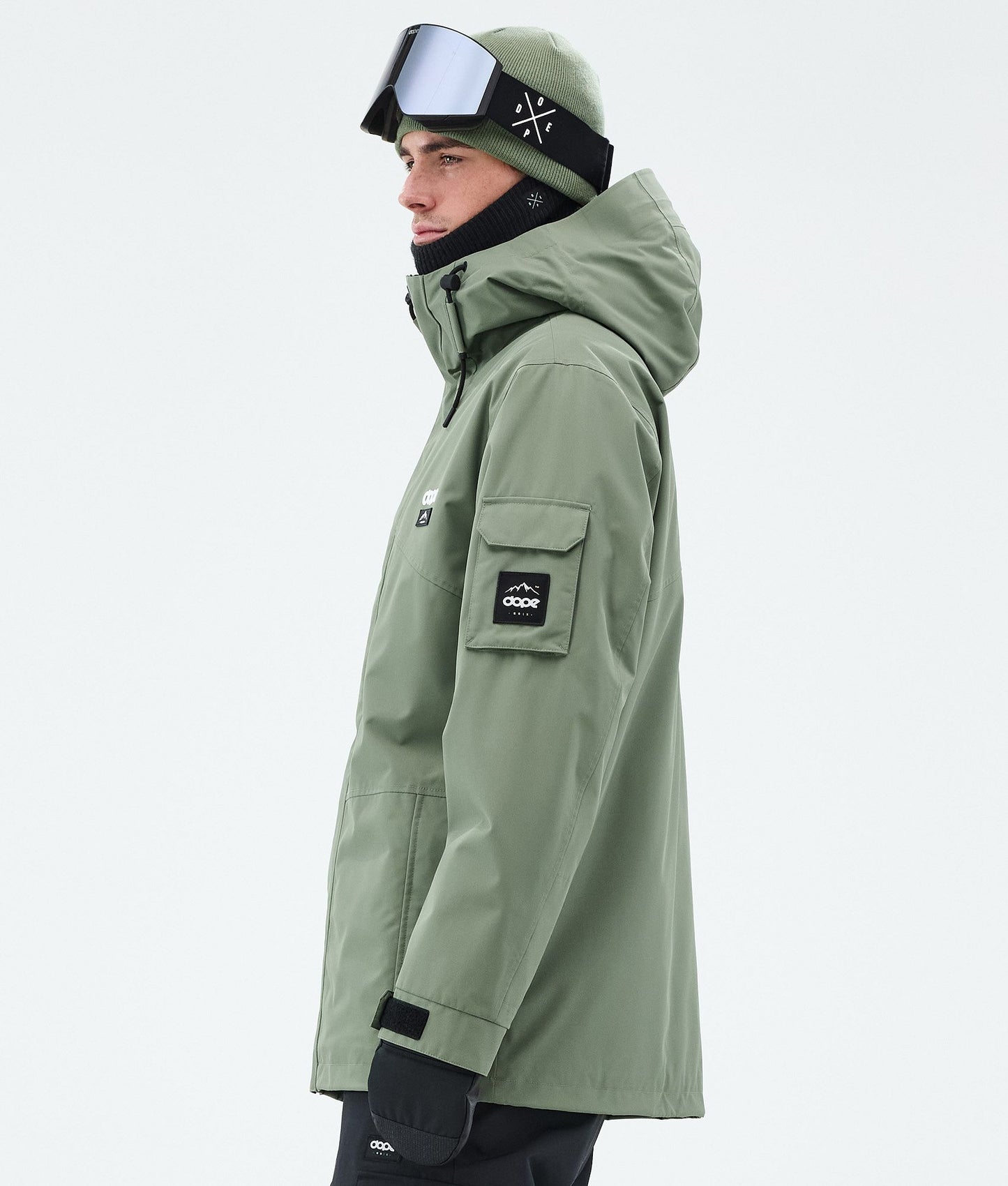Snowboard Jacket Men Moss Green
