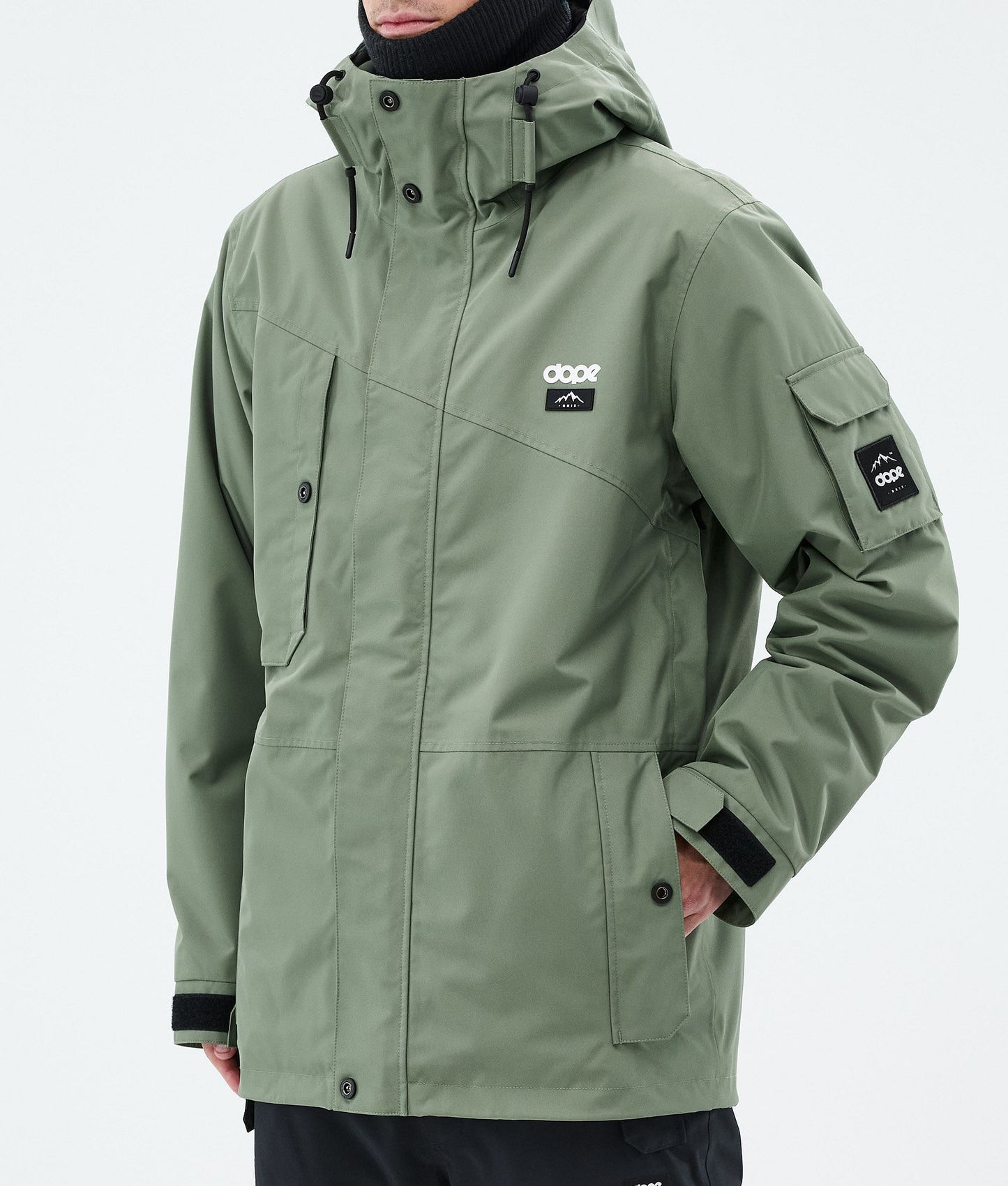 Snowboard Jacket Men Moss Green