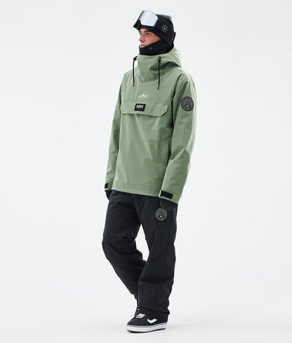 Snowboard Jacket Men Moss Green