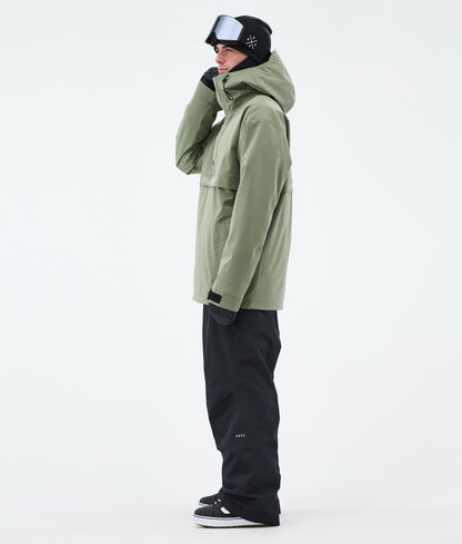 Snowboard Jacket Men Moss Green