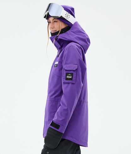 Snowboard Jacket Women Vivid Purple