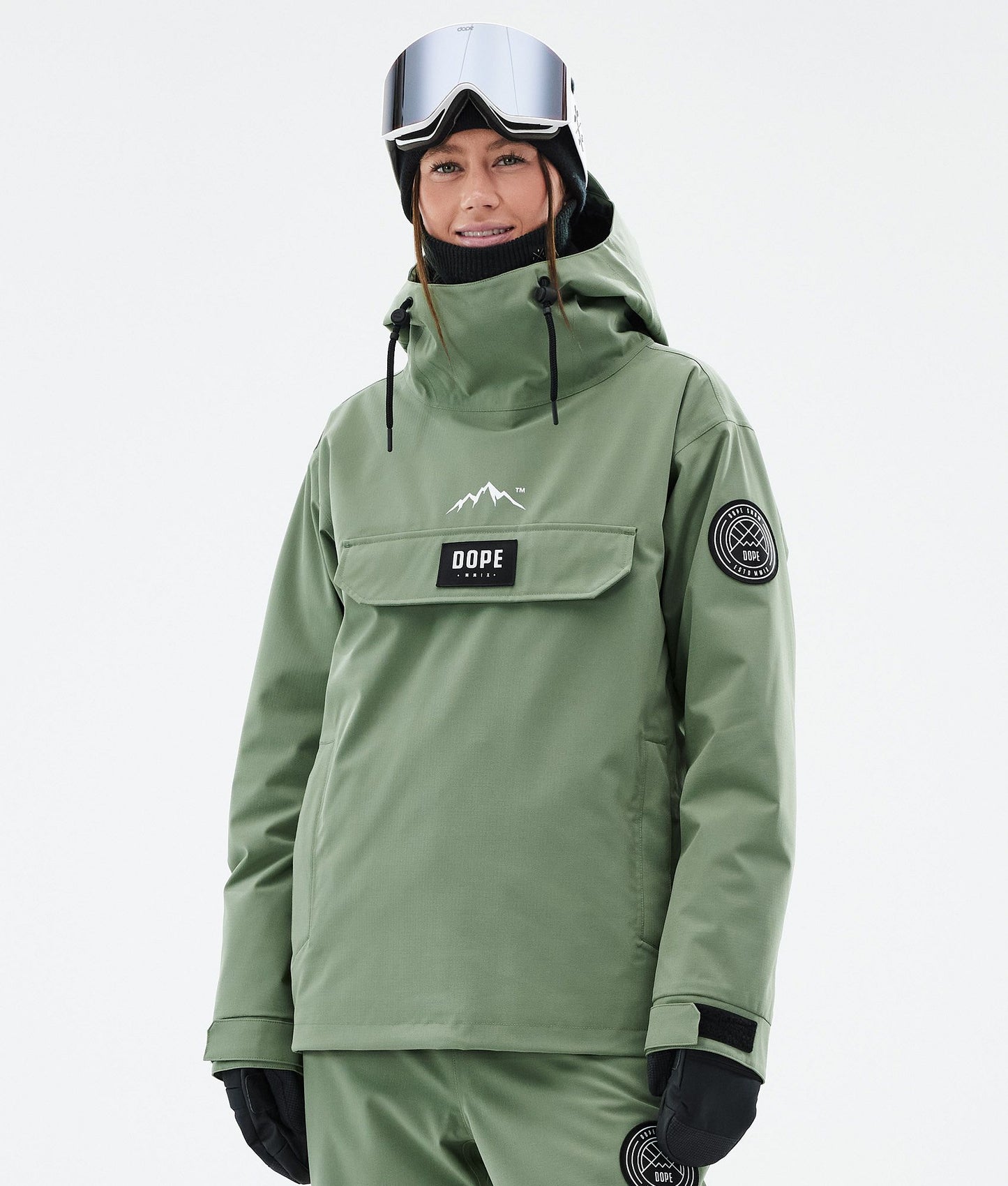 Snowboard Jacket Women Moss Green