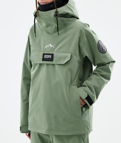 Snowboard Jacket Women Moss Green
