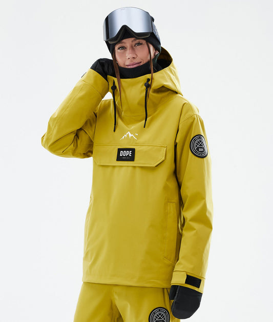 Snowboard Jacket Women Yellow