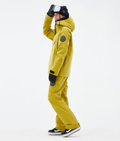 Snowboard Jacket Women Yellow