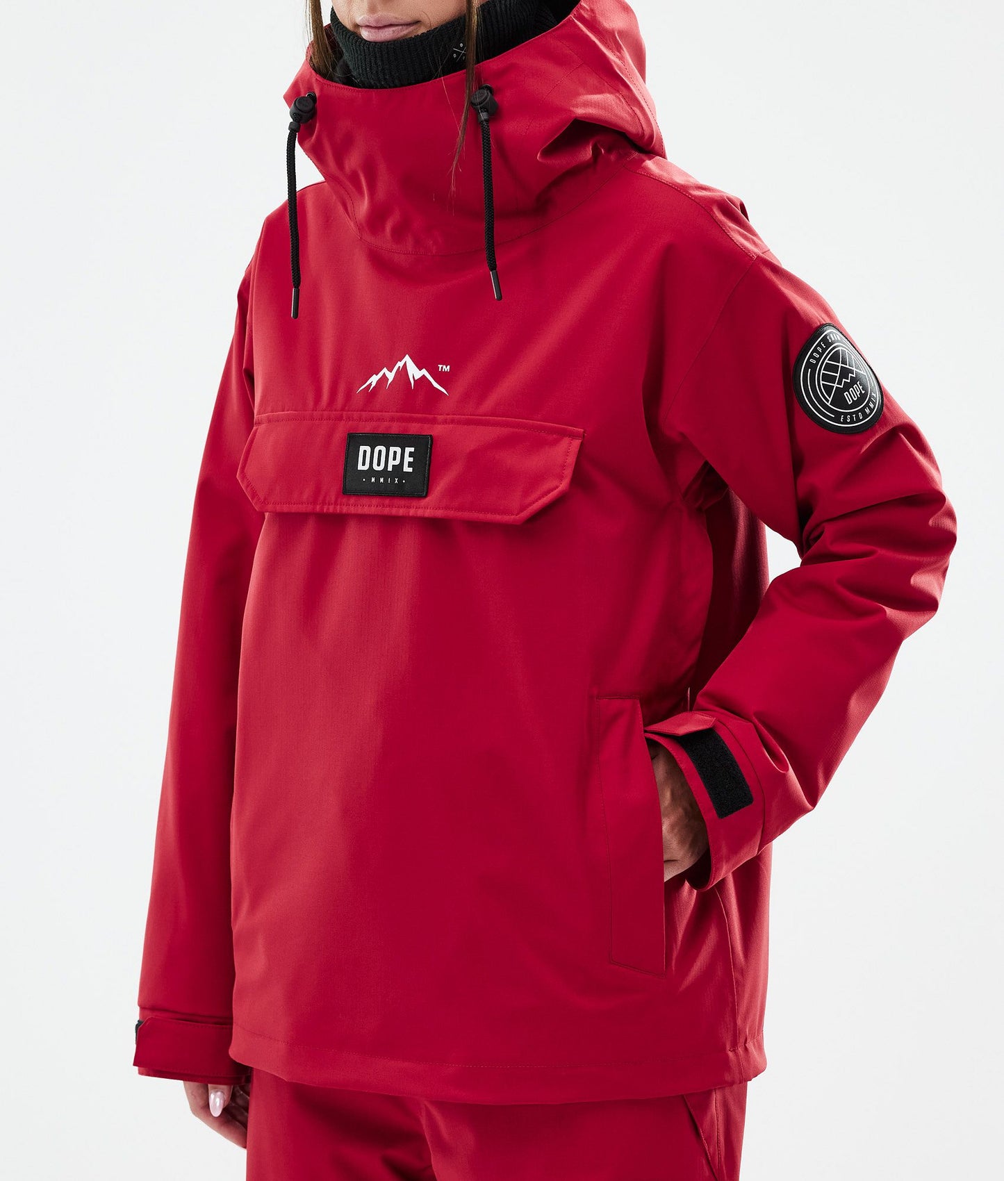 Snowboard Jacket Women Deep Red