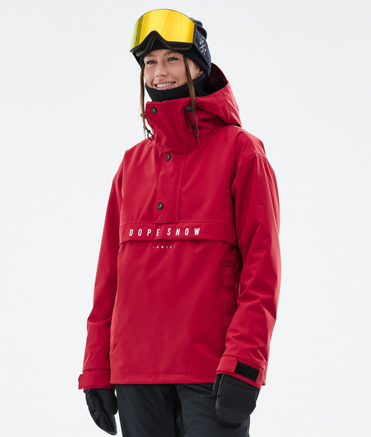 Snowboard Jacket Women Deep Red