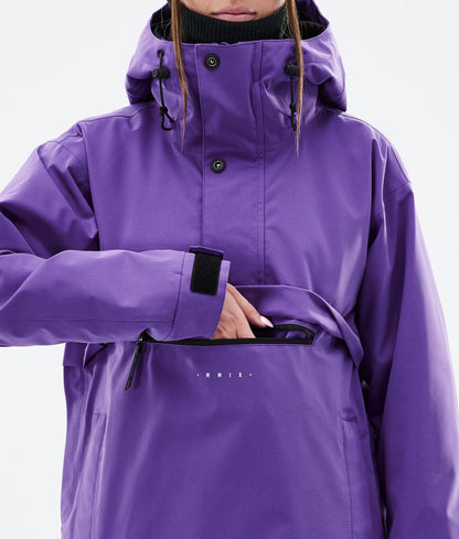 Snowboard Jacket Women Vivid Purple