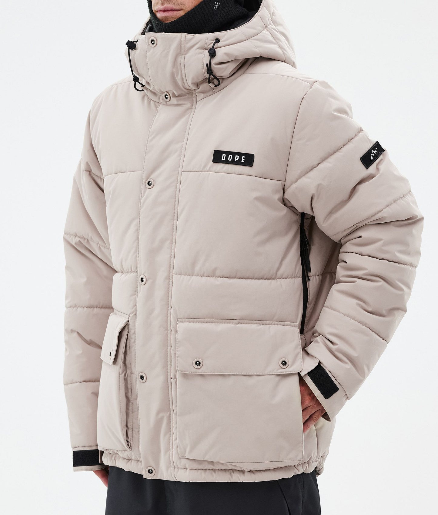 Snowboard Jacket Men Sand