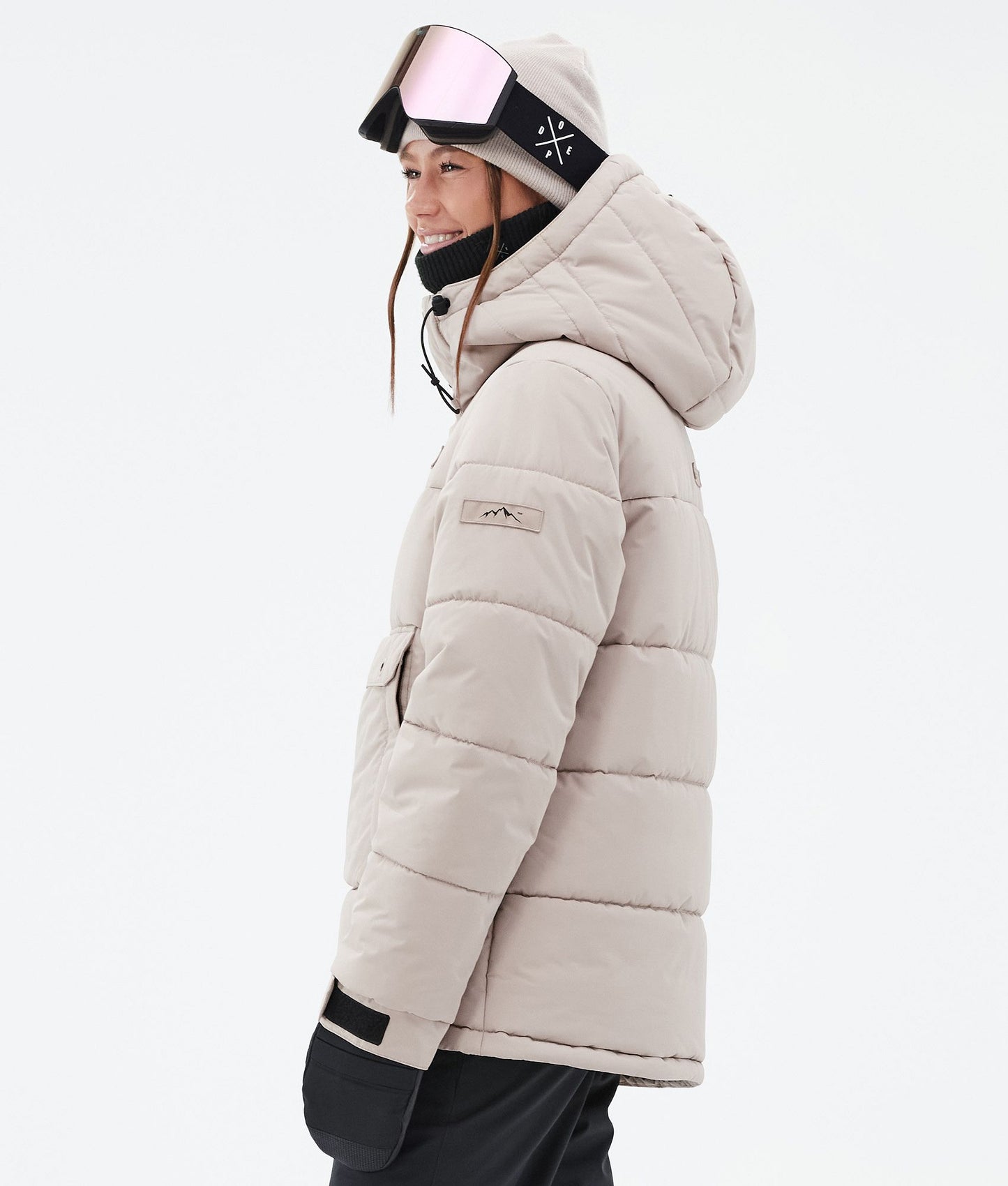 Snowboard Jacket Women Sand